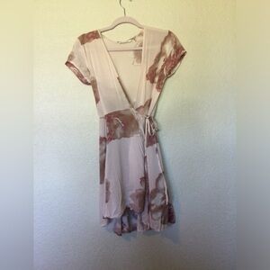 Honey Belle Spring Floral Wrap Dress